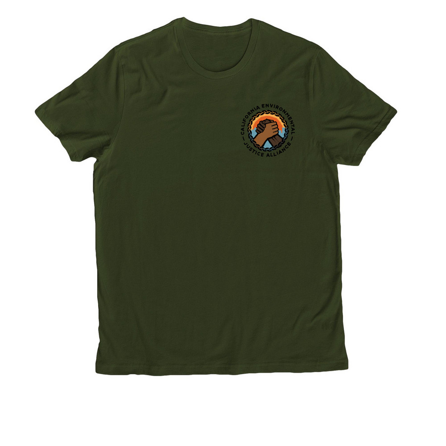 Rooted in Community, a Herb Green Allmade Organic Cotton Unisex Tee