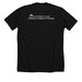 lurie brat tee - black, a Solid Black Blend Premium Unisex Tee (back-view)