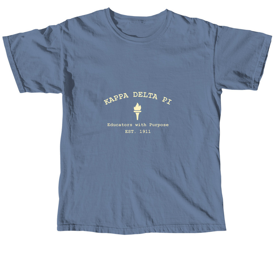 Educators with Purpose, a Blue Jean Comfort Colors Unisex Tee