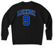 #9 TK Softball&nbsp;, a Black Nike Club Fleece Crewneck Sweatshirt (back-view)