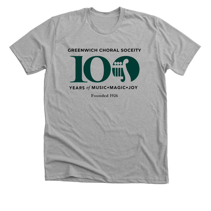 GCS 100, a Athletic Heather Premium Unisex Tee