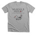 Murder & Merlot, a Athletic Heather Premium Unisex Tee
