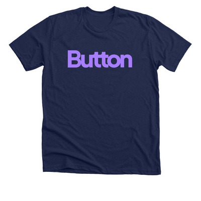 Button Events, a Solid Navy Blend Premium Unisex Tee