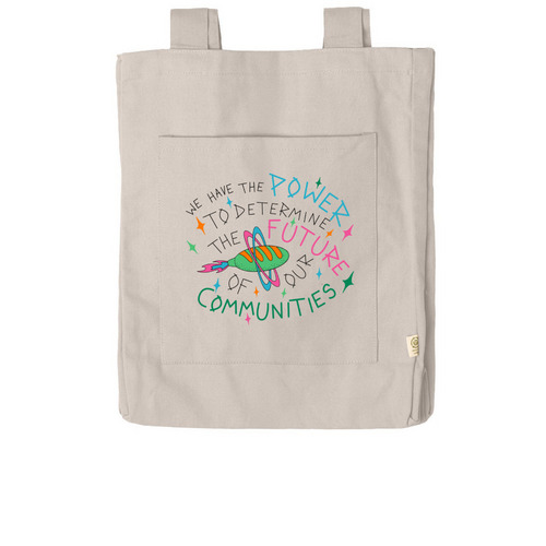 We Have the Power: Tote Bag, a Pumice Reclaimist Everywhere Tote Bag