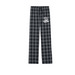 Flannel PJ's, a Grey/ Black Buffalo Check Flannel Pajama Pant