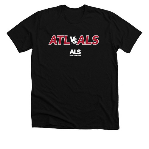 ATL vs ALS, a Solid Black Blend Premium Unisex Tee