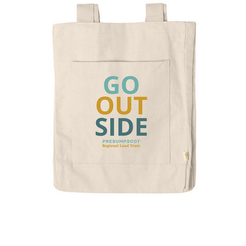 "Go Outside" Tote, a Natural Reclaimist Everywhere Tote Bag