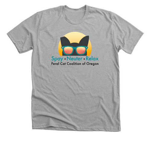 Spay Neuter Relax - Sunshine, a Athletic Heather Premium Unisex Tee
