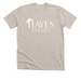 Dark colored adult/youth with ivory writing.&nbsp;, a Heather Dust Premium Unisex Tee