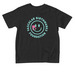 VBF Blue Smiley - Toddler, a Black Toddler Tee