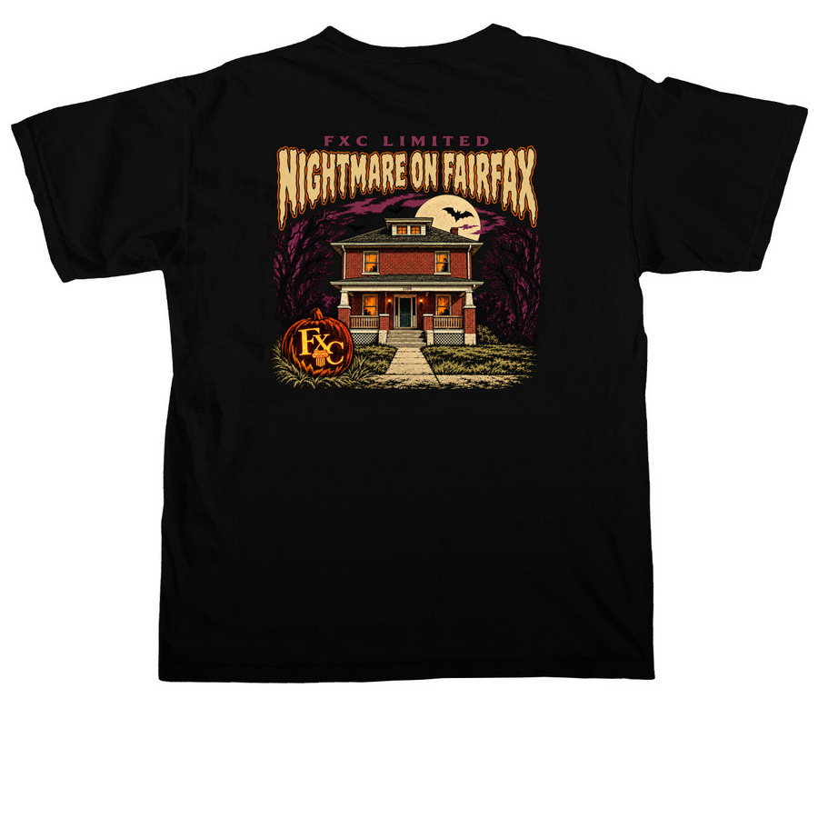 Halloween 2026&nbsp;, a Black Comfort Colors Unisex Tee (back-view)