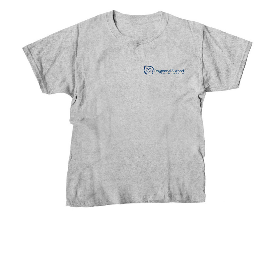Benign is Not Fine (Logo Back), a Sport Grey Youth Unisex Tee