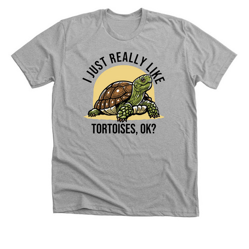 The Turtle Collection, a Athletic Heather Premium Unisex Tee