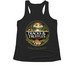 Tracks & Truffles Co. ? Trailborn Apparel, a Black Women's Performance Tank (back-view)