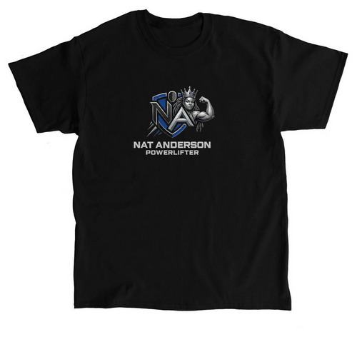 NAT Da Powerlifter&nbsp;, a Black Classic Unisex Tee
