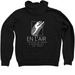 EN L'AIR MERCHANDISE&nbsp;, a Black Zip Up Hoodie (back-view)