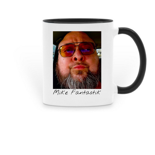 Smoke Break?s Ugly Mug (Fantastik), a Black Two-Tone Ceramic Mug