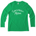 Softball Mom, a Enviro Green Allmade Eco Triblend Women?s Long Sleeve Tee