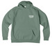 Rooted in Idaho, a Matcha Green Allmade Organic CVC Pullover Hoodie
