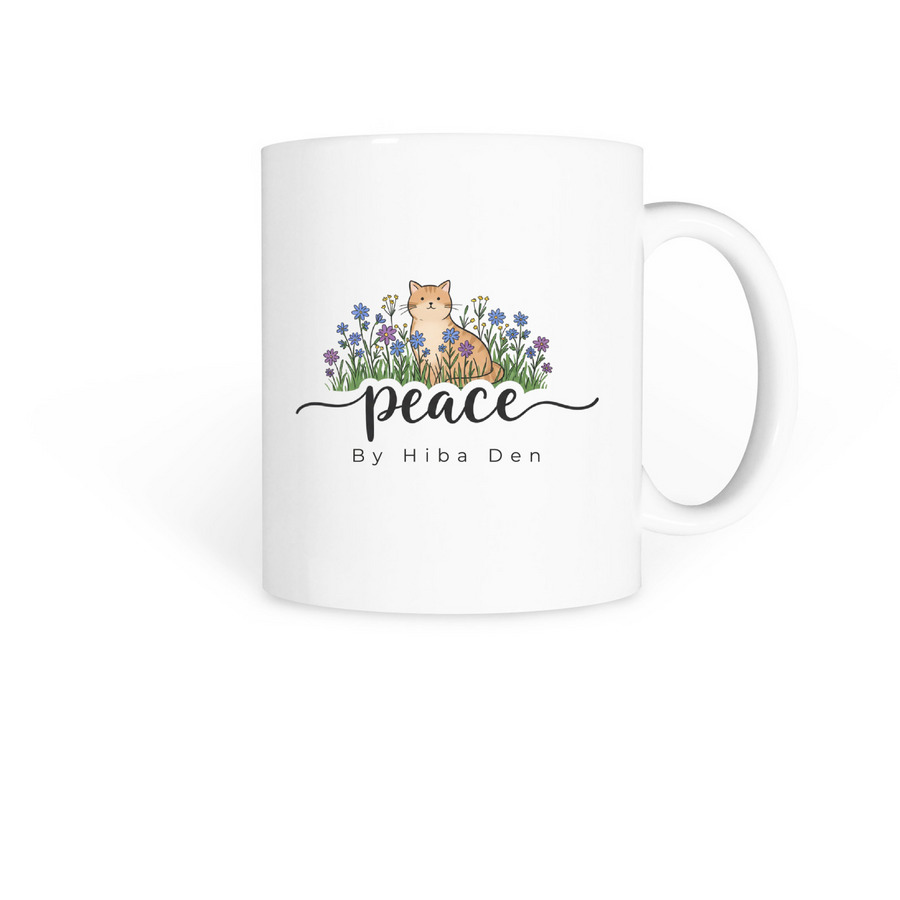 Peace&nbsp;, a White Coffee Mug