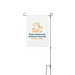 PMHS-CV Yard Flag, a White 12" x 18" Yard Flag with Stake