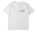 Apparel - Green Text, a White Stanley/Stella Unisex Creator 2.0 Tee