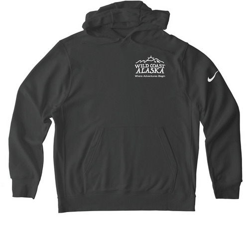 Wild Coast Alaska Performance Series, a Anthracite Nike Club Fleece Pullover Hoodie