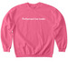 Professional Line Leader ? Teacher Shirt, a Pink Lemonade Softstyle Crewneck Sweatshirt