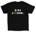 Angel?s Anxiety, a Black Classic Unisex Tee (back-view)