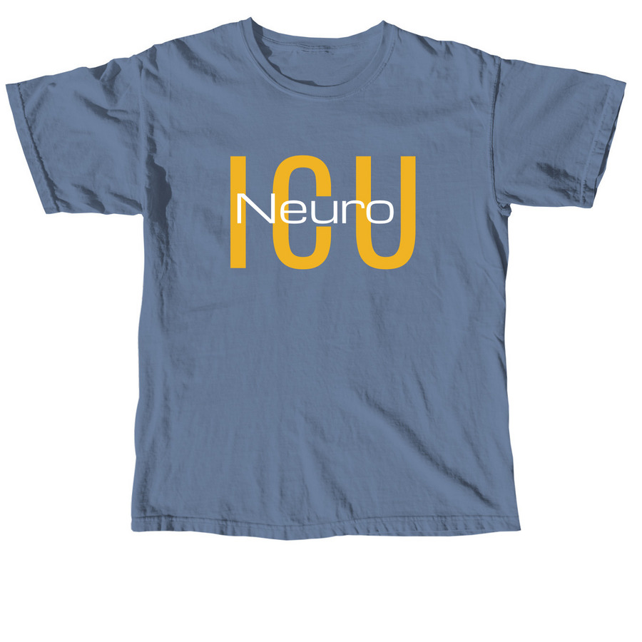 ICU Tshirt, a Blue Jean Comfort Colors Unisex Tee