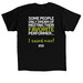 Drama Mama, a Black Classic Unisex Tee (back-view)
