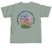 Growing in Love, a Bay Comfort Colors Unisex Tee (back-view)