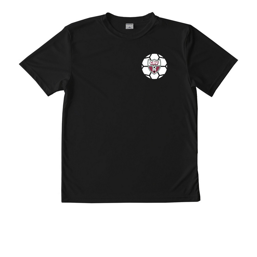 CRU Performance Wear, a Black Youth Performance Tee