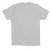 Peace Oak Tree, a Silver Premium Cotton Tee (back-view)