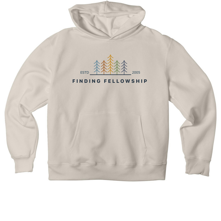 Finding Fellowship Hoodie - Dusk, a Dust Premium Heavyweight Pullover Hoodie
