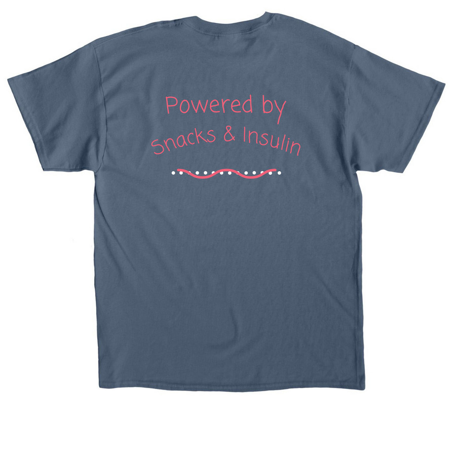 Ellie?s Crew, a Indigo Blue Classic Unisex Tee (back-view)