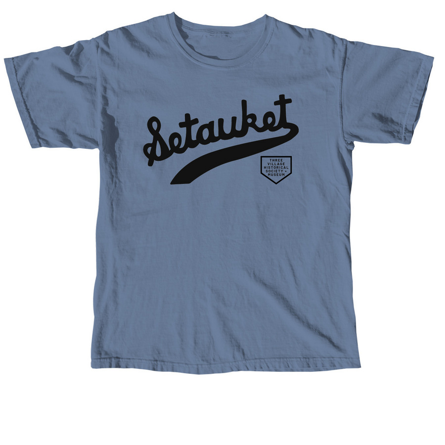 Setauket Baseball Replica T-Shirt, a Blue Jean Comfort Colors Unisex Tee