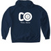 CO Maine Sweatshirt, a Navy Gildan Softstyle Pullover Hoodie