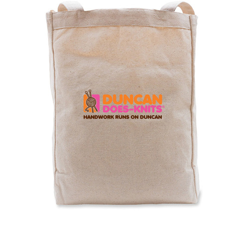 Handwork Totes, a Natural Recycled Cotton Tote Bag