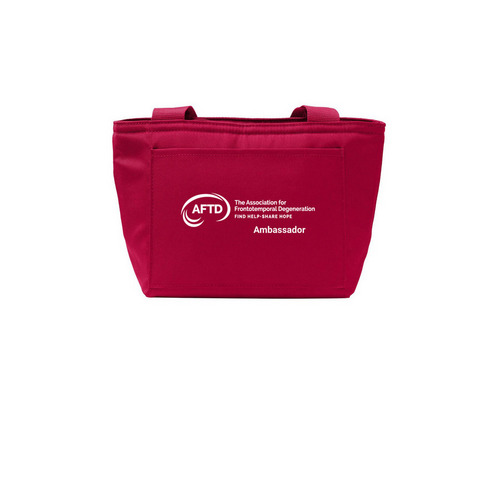 Ambassador Gift, a Rich Red Insulated Lunch Tote