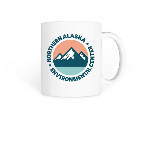 Northern Center Logo Mug, a White Coffee Mug
