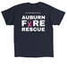 AFRD October Tee, a Navy Classic Unisex Tee (back-view)