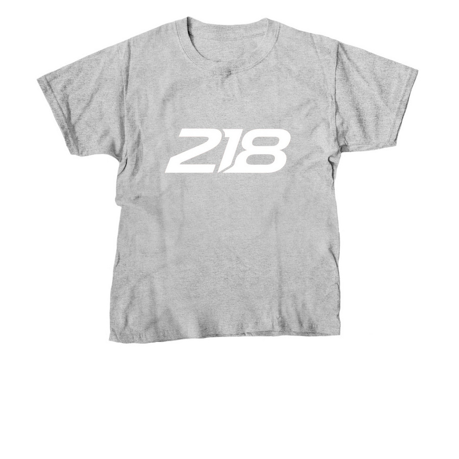 218 Hating Is Free, a Sport Grey Youth Unisex Tee
