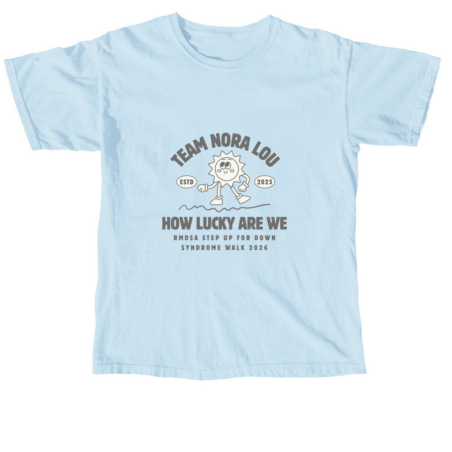 RMDSA Walk 2026 - Team Nora Lou, a Chambray Comfort Colors Unisex Tee