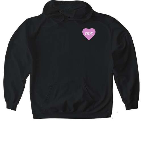 Orchesis Dance Back Design, a Black Gildan Softstyle Pullover Hoodie
