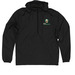 New Logo Series, a Black Quarter-Zip Windbreaker