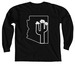 Arizona Saguaro, a Black Comfort Colors Long Sleeve Tee