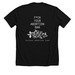 F Your Abortion Ban (Censored), a Solid Black Blend Premium Unisex Tee (back-view)