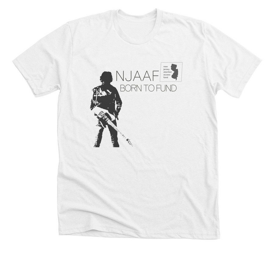 Baby, we were born to fund., a Solid White Blend Premium Unisex Tee