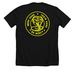 VIP NEURO DOJO, a Solid Black Blend Premium Unisex Tee (back-view)